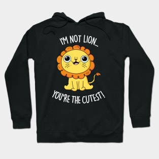 I'm Not Lion You're The Cutest Cute Lion Pun Hoodie